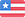 Bandera Estadounidense para seleccionar idioma inglés